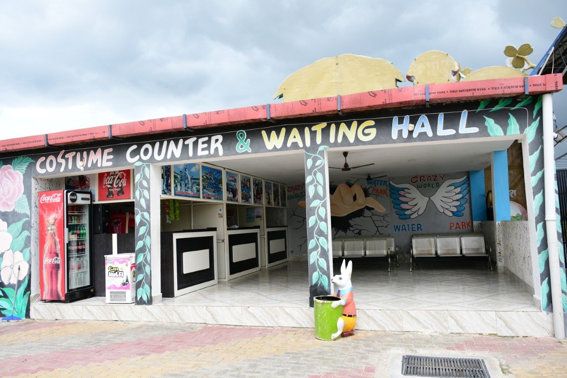 Wave Pool Cabanas in Water World